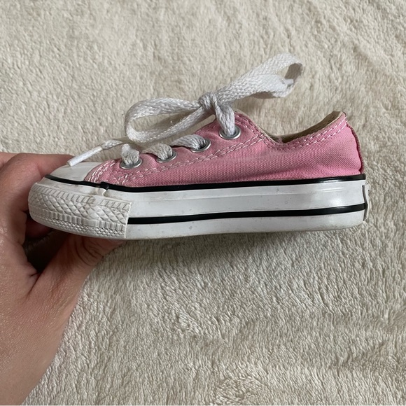 Converse All-star light pink infant shoes - Picture 3 of 8